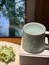 南山先生 家用陶瓷水杯創(chuàng)意馬克杯精致咖啡杯辦公個人茶杯送禮竹間趣水杯 竹間趣水杯 曬單實拍圖