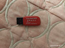 閃迪（SanDisk）64GB USB2.0 U盤(pán) CZ50酷刃 黑紅色 小巧便攜 時(shí)尚設計 安全加密軟件 曬單實(shí)拍圖