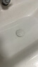 九牧（JOMOO）濾下水器通用型陶瓷洗手盆漏水塞按壓式彈跳芯防臭面盆堵口配件 銅芯陶瓷升級款過(guò)濾防堵1個(gè)裝 德國品質(zhì)一鍵通用(適配34-40mm 曬單實(shí)拍圖