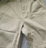 森馬（Semir）休閑短褲男復(fù)古流行工裝褲2025夏季直筒褲子純色百搭109325125101 曬單實(shí)拍圖