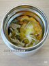 九陽(yáng)燜燒杯燜燒壺316L不銹鋼嬰兒輔食小寶寶兒童成人保溫桶飯盒燜粥罐 全鋼蓋丨帶餐具 520ml 白色-WL503 曬單實(shí)拍圖