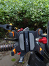 蘭帕特電動(dòng)車(chē)手機支架多功能外賣(mài)騎手專(zhuān)用后視鏡九號小牛電瓶車(chē)摩托車(chē)防震防抖鋁合金自行車(chē)山地車(chē)支架 鈦灰色丨鏡座安裝款 曬單實(shí)拍圖