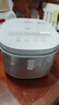 美的（Midea）電飯煲 0涂層電飯鍋4升 316L不銹鋼內膽3-4人家用多功能無(wú)涂層微壓智能預約MB-RE476S 曬單實(shí)拍圖