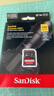 閃迪（SanDisk）sd卡128g存儲卡256g高速佳能相機內存卡4k富士?jì)Υ婵ㄋ髂衢W存 128G黑卡V60 280MB/s【6K超高清】 標配 曬單實(shí)拍圖