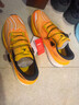 李寧的盧跑步鞋男防滑大魔王減震運動(dòng)鞋輕量高回彈男鞋戶(hù)外越野跑鞋 【的盧PRO】01鮮果黃 41 曬單實(shí)拍圖