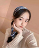 BGUG桑蠶絲絲巾米色真絲絲巾女春秋冬季細(xì)窄領(lǐng)巾飄帶百搭圍巾 和氏璧印花 曬單實(shí)拍圖