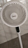 美的（Midea）【暴風(fēng)循環(huán)】空氣循環(huán)扇大風(fēng)量搖頭電風(fēng)扇家用臺式落地扇輕音臥室節能小風(fēng)扇柔風(fēng)輕羽扇 FGA24TQ 曬單實(shí)拍圖