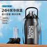 恩爾美（nRMEi）保溫保冷杯大容量1500ml男士男款初高中學(xué)生吸管運(yùn)動水壺冰霸杯子 曬單實(shí)拍圖