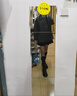 三彩獨醒【90白鵝絨】2025冬季新款中長(cháng)鵝絨服壓膠直沖羽絨服F 寂靜灰 M 160/84A 曬單實(shí)拍圖