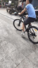 喜德盛山地自行車黑客350 X6鋁合金車架21速變速機(jī)械碟剎 黑銀色15.5寸 曬單實(shí)拍圖