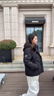 鴨鴨時(shí)空道宇聯(lián)名短款羽絨服男女同款2025新款冬季戶(hù)外極寒面包服外套 星空黑色 L (175) 曬單實(shí)拍圖