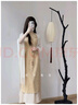 丹珠娜（DanZhuNa）黃色新中式連衣裙夏季新款國風(fēng)復古改良旗袍年輕氣質(zhì)長(cháng)裙子女夏天 藕粉（無(wú)飾品） 2XL 曬單實(shí)拍圖