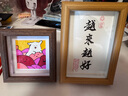 金隆興6寸相框擺臺原木色木質(zhì)相框空框掛墻相片畫(huà)框裝裱結婚寶寶照片墻 曬單實(shí)拍圖