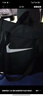 耐克（NIKE）官方運(yùn)動(dòng)托特包夏季魔術(shù)貼收納拼接訓(xùn)練DR7217 010黑/黑/白 均碼 曬單實(shí)拍圖