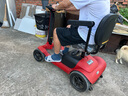 皮皮熊代步車(chē)小紅車(chē)老年代步電動(dòng)車(chē)老人電動(dòng)代步車(chē)中老年家用代步車(chē)S1 S1單座紅丨鉛電+跑40公里 曬單實(shí)拍圖