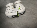 卡駱馳（crocs）洞洞鞋男女鞋貝雅卡駱班Clog一腳蹬穿沙灘涼拖鞋205089-126 M9W11 曬單實(shí)拍圖