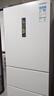 東芝（TOSHIBA）小小白285小戶型大容量家用三門嵌電冰箱風冷無霜一級能效低溫觸媒抗菌國家補貼GR-RM285WI-PM153 曬單實拍圖