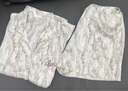 邦帛世夏季情侶睡衣男冰絲涼感寬松女士家居服套裝開衫短袖高級感 情侶睡衣【水墨-男】 XL 曬單實拍圖