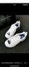 斯凱奇（Skechers）女鞋秋冬小白熊休閑鞋子厚底增高百搭運(yùn)動(dòng)軟底老爹鞋99999863 白色/海軍藍(lán)色/WNV 37.5 曬單實(shí)拍圖