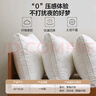 南極人抗菌枕頭枕芯一對(duì)裝（2只）星級(jí)酒店纖維枕頸椎枕 雙人高彈枕頭芯 曬單實(shí)拍圖