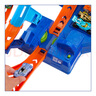 風火輪（HOT WHEELS）生日禮物兒童賽車玩具禮盒男孩玩具-風火輪電動四環(huán)撞擊軌道HXR70 曬單實拍圖