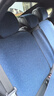 典奧龍騰新款汽車(chē)坐墊四季通用亞麻空氣層透氣通風(fēng)防滑冰絲半包座椅套座墊 粗麻款-藍色【整套五座】 曬單實(shí)拍圖