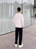 Teenie Weenie Men小熊男裝軟糯保暖絞花舒適溫暖毛衣 象牙白 L 曬單實(shí)拍圖