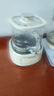 九陽(yáng)（Joyoung）凈萃養(yǎng)生壺迷你家用全玻璃煮茶器 輕音燉煮 1L辦公室0金屬0膠水恒溫?zé)畨?WY103 曬單實(shí)拍圖