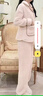 莫代爾睡衣女冬季加厚加絨珊瑚絨法蘭絨保暖秋冬款女士2022年新款家居服 1609 L 曬單實(shí)拍圖