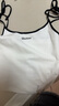 UR2024秋季新款女裝潮流休閑撞色字母刺繡吊帶背心UYV440008 曬單實(shí)拍圖