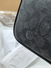 蔻馳（COACH）【品牌直供】男士GRAHAM小號單肩斜挎包相機包PVC配皮CV921QBMI5 曬單實(shí)拍圖