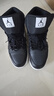 耐克NIKE男子休閑鞋喬丹AJ1 JORDAN1中幫運動鞋DQ8426-010黑白43 曬單實拍圖
