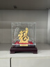 聚善緣福祿如意福字擺件絨沙金招財客廳玄關酒柜送生日禮物喬遷新居禮物 RSJ福祿如意福字 約19*15*21cm 曬單實拍圖