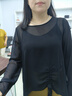 古今（GUJIN）小胸加厚美背內(nèi)衣薄款吊帶背心女帶胸墊內(nèi)搭外穿防走光抹胸黑XL 曬單實拍圖