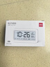 得力（deli）兒童節(jié)禮物充電電子鬧鐘背光家用學生兒童溫濕度計床頭鐘開學升學必備白 LE103A開學必備禮物 曬單實拍圖