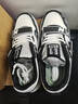 新百倫正品顏值N字男板鞋休閑透氣情侶運動(dòng)鞋百搭舒適女 598白黑 40 (250mm) 曬單實(shí)拍圖