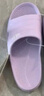 回力拖鞋女浴室防滑一字拖厚底eva沙灘涼鞋SDJ-0396 紫色 36-37 曬單實(shí)拍圖
