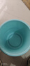 茶花水桶家用塑料桶手提帶蓋儲水桶大號加厚學(xué)生洗澡洗衣桶官方旗艦店 藍色【21L】帶蓋提桶 曬單實(shí)拍圖