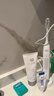 飛利浦（PHILIPS）【肖戰推薦】電動(dòng)牙刷鉆石3系 中秋禮品 生日禮物 送男生/女友 微泡水流HX5181/01皓月白 國家補貼 曬單實(shí)拍圖