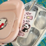 卡馳慕寧Hellokitty飯盒凱蒂貓304食品級不銹鋼學(xué)生上班便攜式初高中餐盒 喵三格不銹鋼（餐具+貼片+湯杯） 曬單實(shí)拍圖