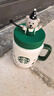 星巴克（Starbucks）杯子魔術(shù)師小熊梅森馬克杯帶蓋高顏值辦公室咖啡水杯陶瓷杯 魔術(shù)師小熊梅森陶瓷杯435ml 曬單實(shí)拍圖