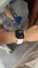 Apple/蘋果 Watch Series 10 智能手表GPS款42毫米玫瑰金色鋁金屬表殼淡桃粉色運(yùn)動(dòng)型表帶S/M MX1R3CH/B 曬單實(shí)拍圖