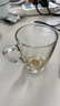 Ocean進(jìn)口咖啡杯玻璃水杯飲料防燙把手杯320ML2只 曬單實(shí)拍圖
