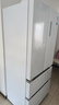 美的（Midea）508升法式多門四開門一級(jí)能效雙系統(tǒng)雙循環(huán)除菌凈味國(guó)家補(bǔ)貼20%家用冰箱大容量BCD-508WTPZM(E)白 曬單實(shí)拍圖