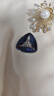 Royal sasa皇家莎莎領(lǐng)針?lè)雷吖夤潭ㄒ路r衫領(lǐng)子裝飾品仿水晶領(lǐng)花衣領(lǐng)飾品 優(yōu)雅藍(lán)S610052 曬單實(shí)拍圖