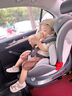 法雷曼兒童安全座椅0-12歲汽車用360度旋轉(zhuǎn)i-Size認(rèn)證嬰兒寶寶通風(fēng)散熱 銀河灰（(i-Size全階認(rèn)證)遮陽(yáng)棚 曬單實(shí)拍圖