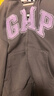 GAP女裝2025秋季新款毛巾繡logo抓絨寬松拉鏈連帽衛衣外套829621 曬單實(shí)拍圖