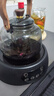 全度玻璃提梁壺家用小型電陶爐煮茶器燒水壺大容量保溫玻璃茶壺 提梁壺（煙灰色）+康米電陶1 曬單實(shí)拍圖