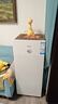 海爾（Haier）138升風(fēng)冷無(wú)霜立式小冰柜家用小型冷藏柜冷凍柜兩用 抽屜式冷柜小冰箱BD-138WGH90WF國(guó)家補(bǔ)貼 曬單實(shí)拍圖