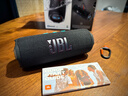 JBL FLIP7 音樂(lè )萬(wàn)花筒七代 藍牙音箱 戶(hù)外音響 AI音效增強 防水防塵多臺串聯(lián) 賽道揚聲器獨立高音單元 黑橙色 曬單實(shí)拍圖